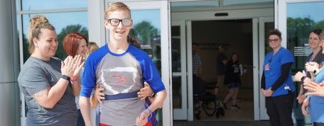 Kansas teen returns to “reel” world after brain injury